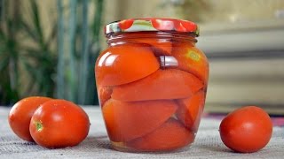 Консервирование помидоры на зиму