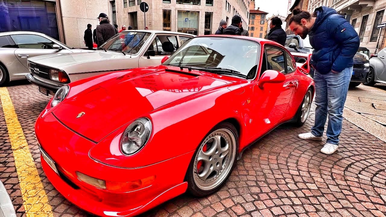 RADUNO e PASTICCINI da RECORD 🏁🍒🇮🇹 - PIAZZA AFFARI MILANO