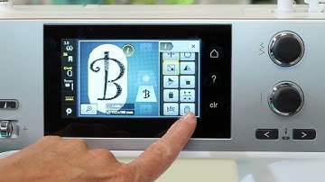 BERNINA 570 106 Stitch Density and Stitch Type