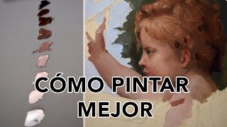 APRENDER a pintar con OLEO || Copiar antiguos maestros screenshot 4