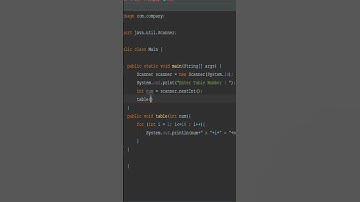 Create table using java #coding #javascript  #coderlife #computerprogrammer #python #shorts
