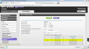 How to do Port Forwarding on 2 Routers