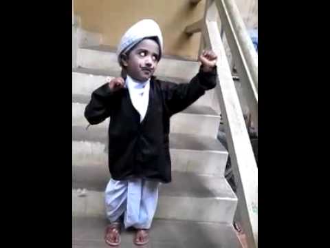 Fancy dress of bharathiyar - YouTube