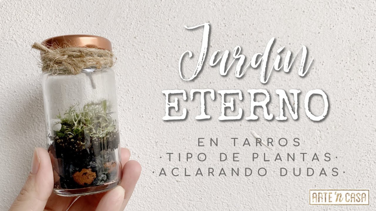 Jardín eterno como hacer