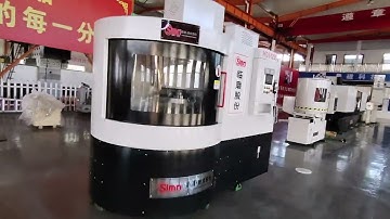 SLMN MGS1250 VERTICAL SURFACE GRINDING MACHINE WITH ROTARY TABLE