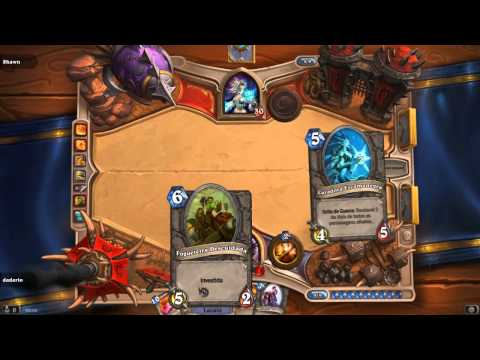 Hearthstone - mais uma partida com o sacerdote ladrão de cards