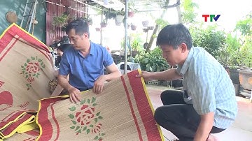 Duy trì và phát triển nghề chiều cói ở Quảng Xương | PTTH Thanh Hóa