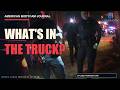 "YA, I WAS PUNCHING HIM!" A Truck Stop Turns Into A Potential Drug Trafficking Charge 🚨 Cop Bodycam