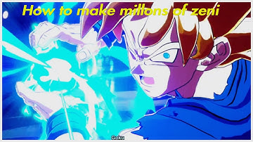 HOW TO MAKE MILLONS OF ZENI FAST! IN DRAGON BALL SPARKING ZERO|ZENI FARM