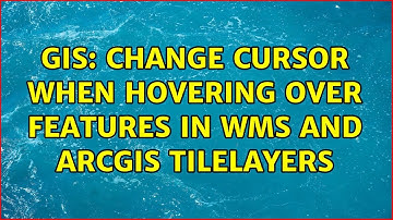 GIS: Change cursor when hovering over features in WMS and ArcGIS tilelayers