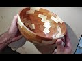 woodturning: a segmented bowl