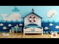 ديكورات و رسومات حوائط غرف نوم الاطفال اولاد و بنات 2020