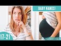 17-21 WEEK PREGNANCY UPDATE | Anatomy Scan & Baby's Name