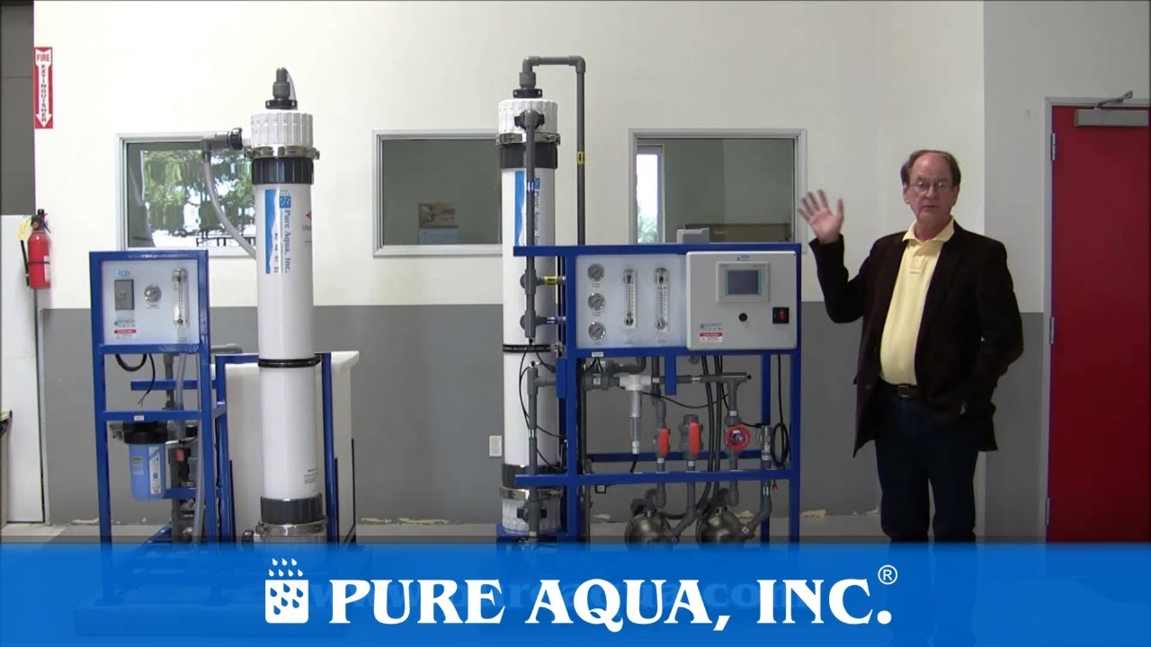 (UF) System USA 14,400 GPD | www.PureAqua.com - YouTube