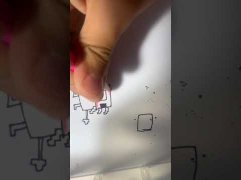 How to draw a Minecraft axolotl! - YouTube