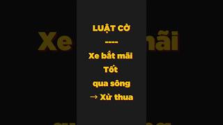 Mục 26: Xe bắt mãi Tốt qua sông thì xử thua | Luật cờ tướng Việt Nam 2021