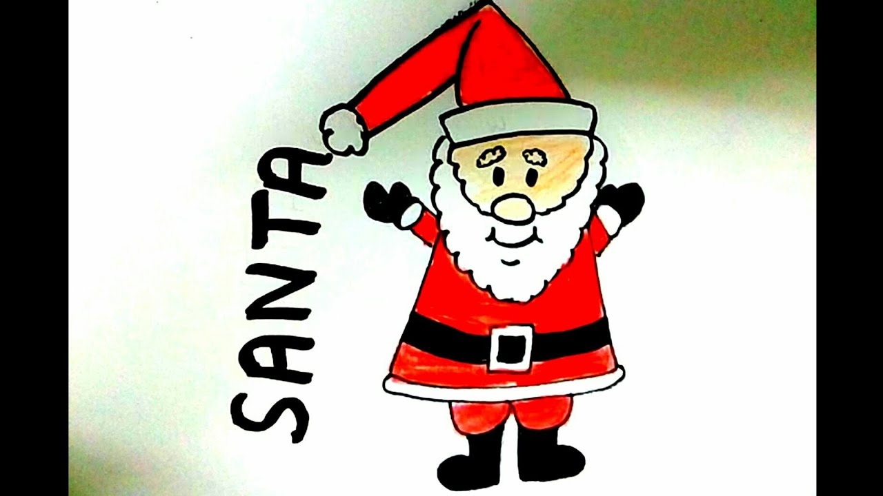 How To Draw Santa Claus Drawing Easy Santa Claus Drawing Christmas Special Draw