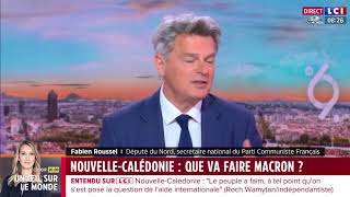 Fabien Roussel invité de LCI matin