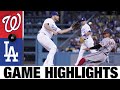 Nationals vs. Dodgers Game Highlights (7/25/22) | MLB Highlights