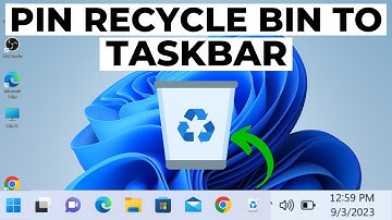 How to Pin Recycle Bin to Taskbar Windows 11