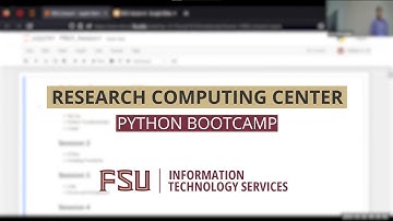 FSU RCC Python Bootcamp 2023