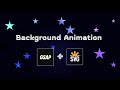 Star-Shaped Background Animation with SVG and GSAP #gsap