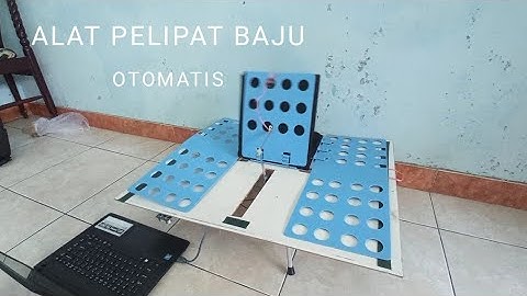 Alat Pelipat Baju Otomatis berbasis arduino uno