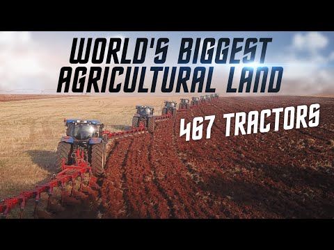 467 Traktör Çalışıyor! Dünyanın En Büyük Tarımsal İşletmesi | Tigem Ceylanpınar