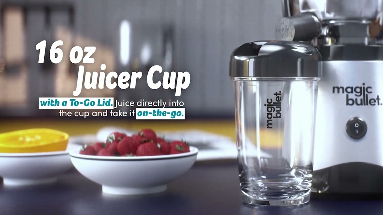 Transparent Magic Bullet Juicer