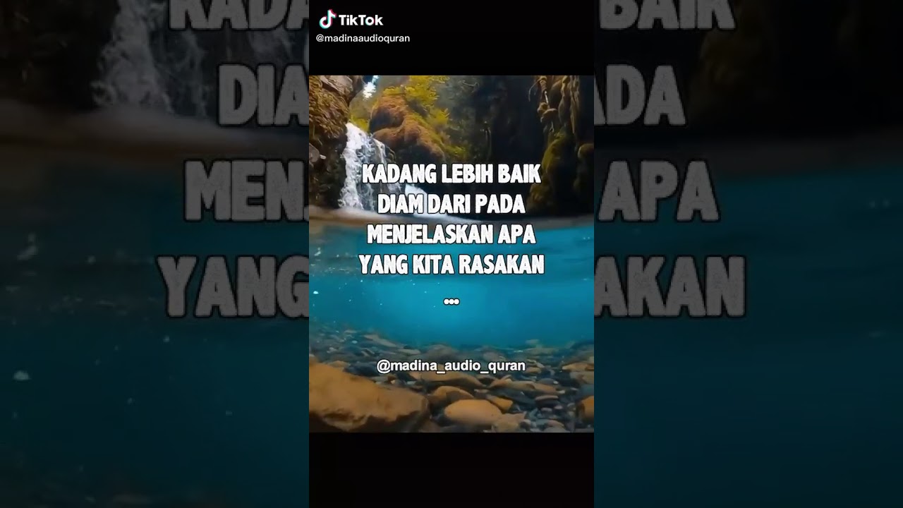 Kadang Lebih Baik Diam Youtube