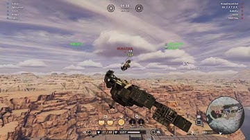 Crossout Heli PvP. How Unconventional My Flying Is. 9k PS Gungnir Pyre Build