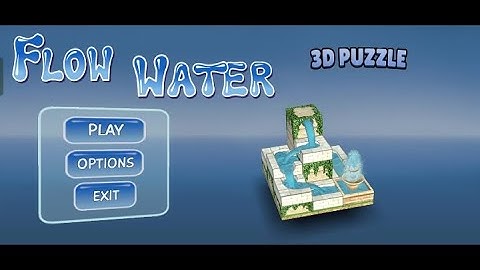 Flow Water Classic Basic  Level 6, 7, 8, 9, 10 Fountain 3D Puzzle Game