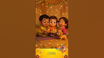 Little Lights – Happy Diwali Song for Kids| Diya & Fireworks Fun! #diwali #kidsdiwali #nurseryrhymes