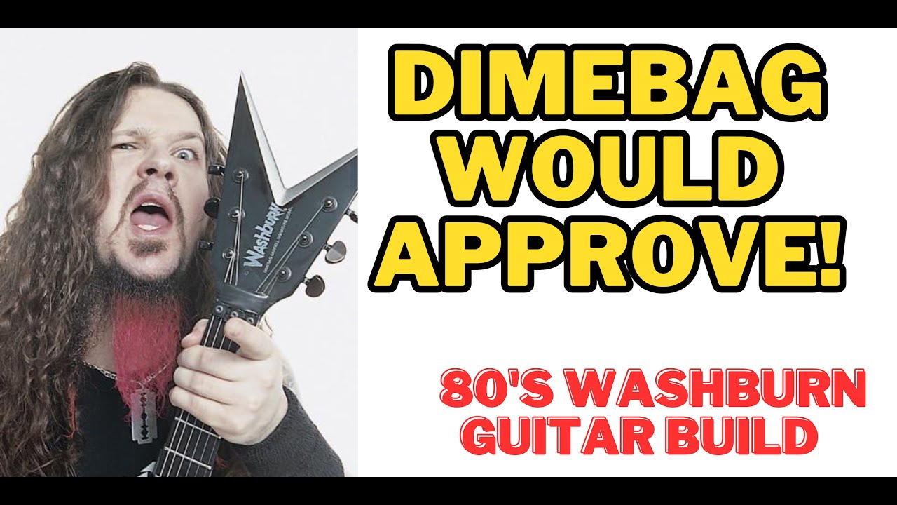 🤘 CUSTOM AND COOL - 80's WASHBURN GUITAR PROJECT 🤘 - YouTube