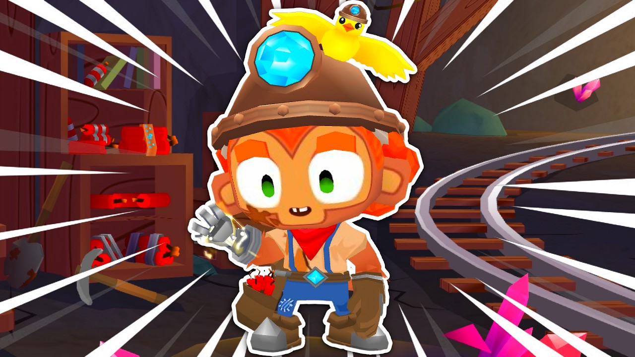 *NEW* Hero - Bonnie The MINER is OP! (Bloons TD Battles 2)