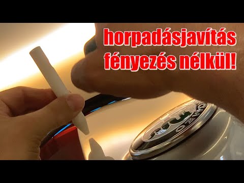 Videó: Melyik szín takarja el legjobban a horpadásokat?