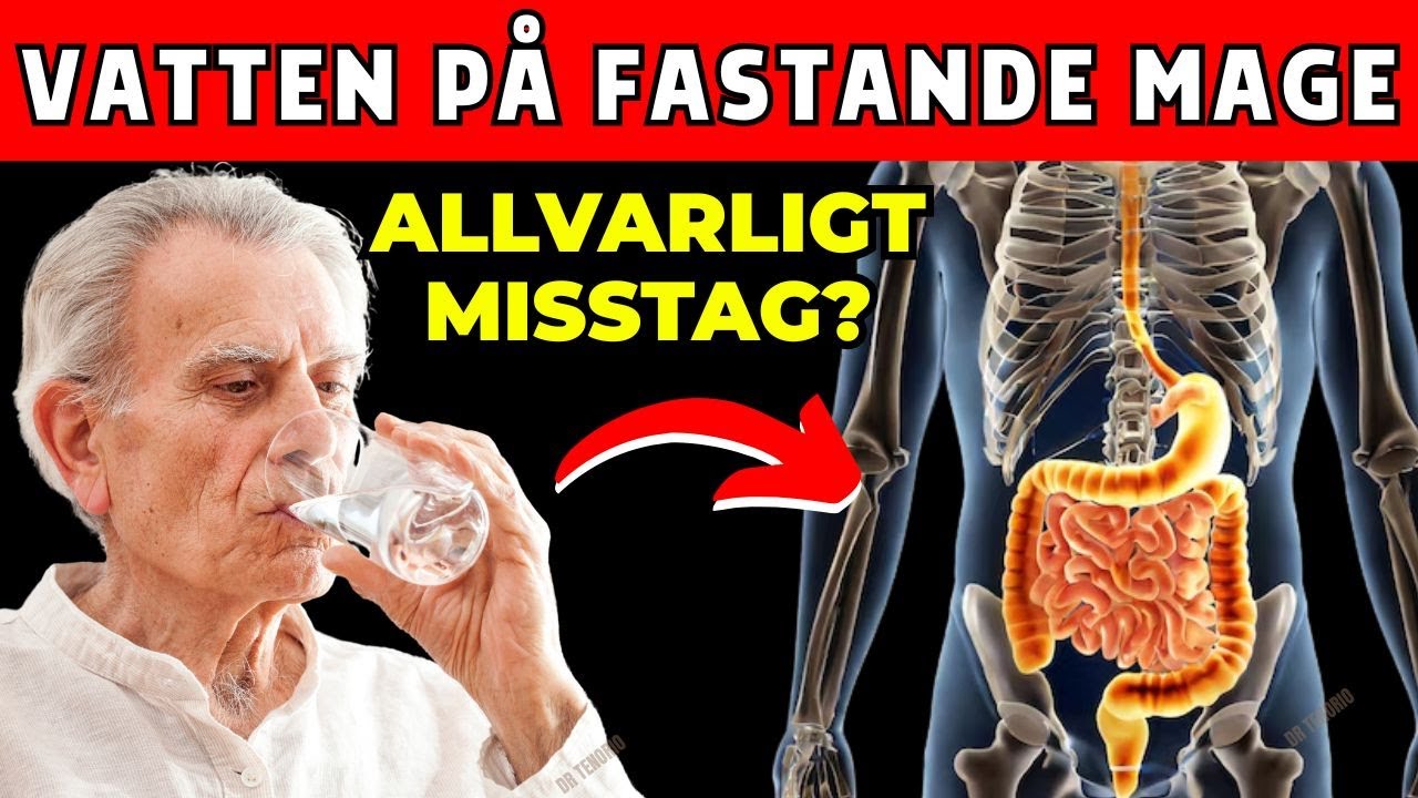 Drick vatten på fastande mage – Det här händer med din kropp