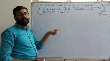 angle between two curves important problems part 6 tangent and normals