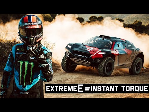 ⚡️Driving the first ExtremeE electric racecar!⚡️