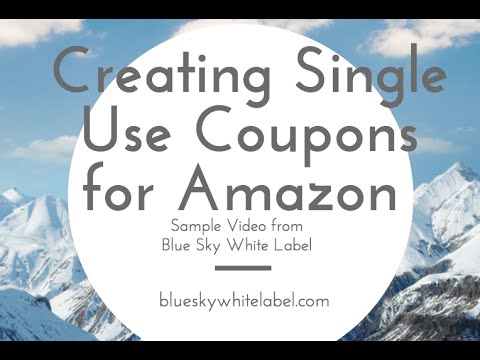 Promote Amazon products safely with single use coupons