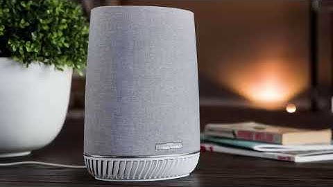 Netgear Orbi Voice: WiFi hotspot, intelligent speaker with Alexa and Harman Kardon sound