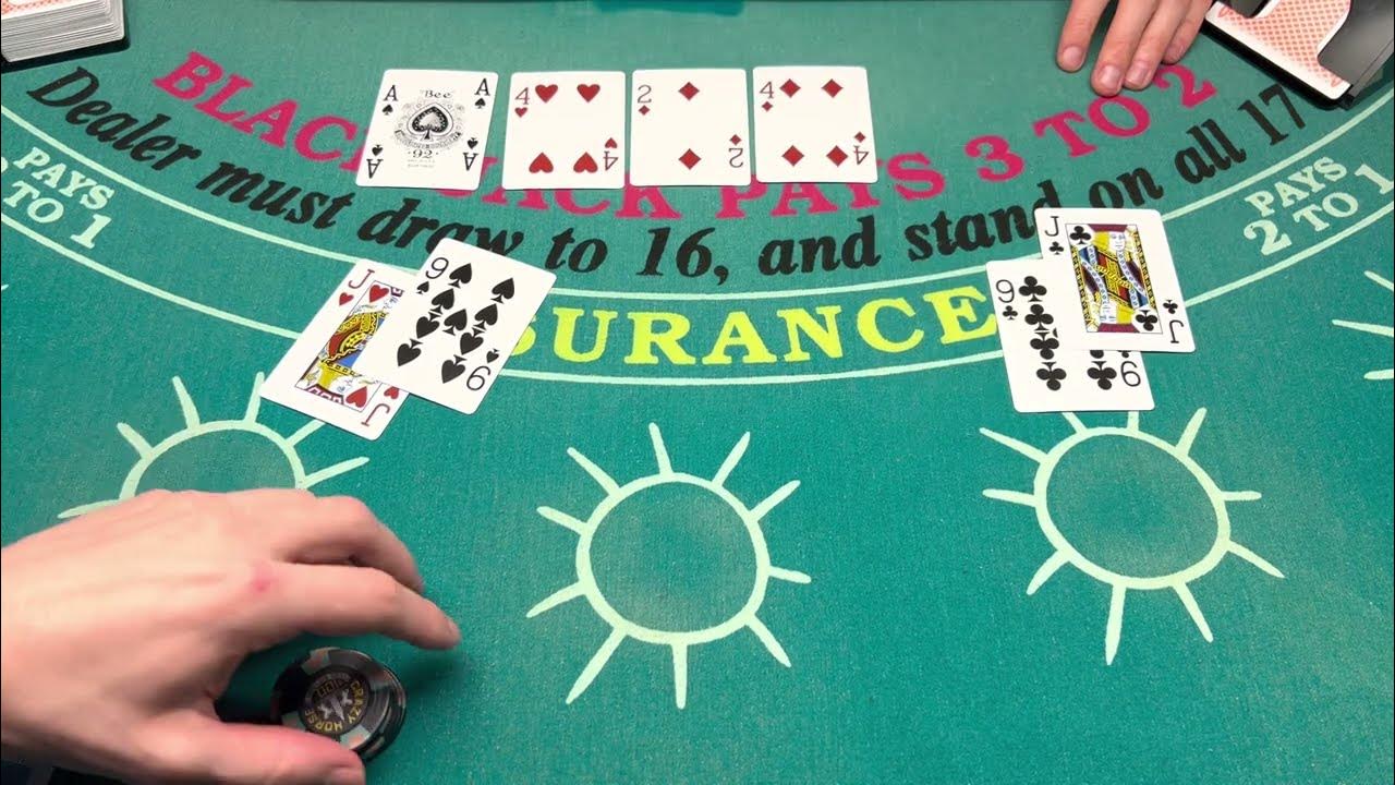 BLACKJACK 2,000 BUY IN 2 PLAYER SESSION YouTube