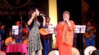 Viola Dorantes y Paquita la del Barrio reconciliación y homenaje No sigas llorando chords