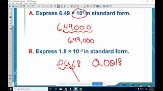 Sec. 7-4 Scientific Notation
