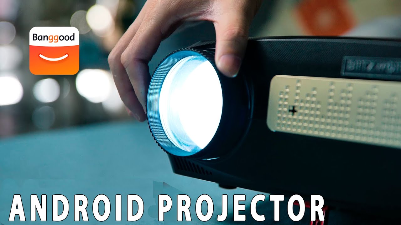 Full HD Native 1920x1080 Projector Blitzwolf showcase at Banggood