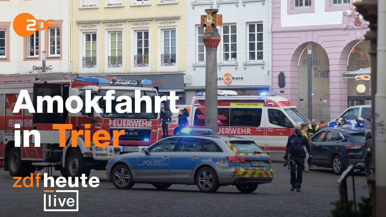 Amokfahrt in Trier - Was wir bisher wissen |ZDFheute live