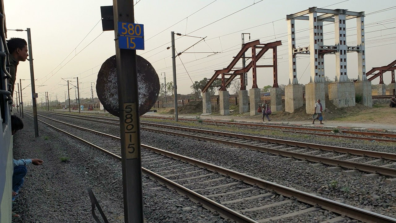 KMGE, Kumahu Railway Station Bihar, Indian Railways Video in 4k ultra HD