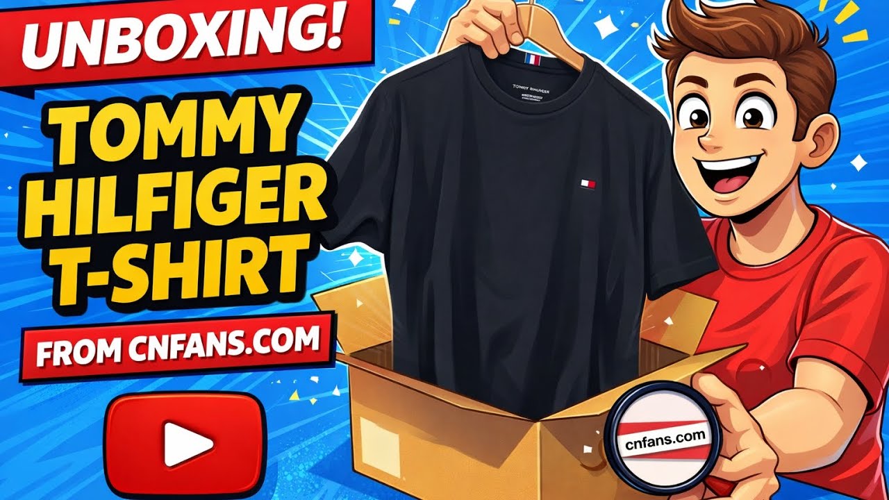 Распаковка футболки Tommy Hilfiger от CNFans 👕 | Бюджетная или классная вещь? | Обзор CNFans 2025...