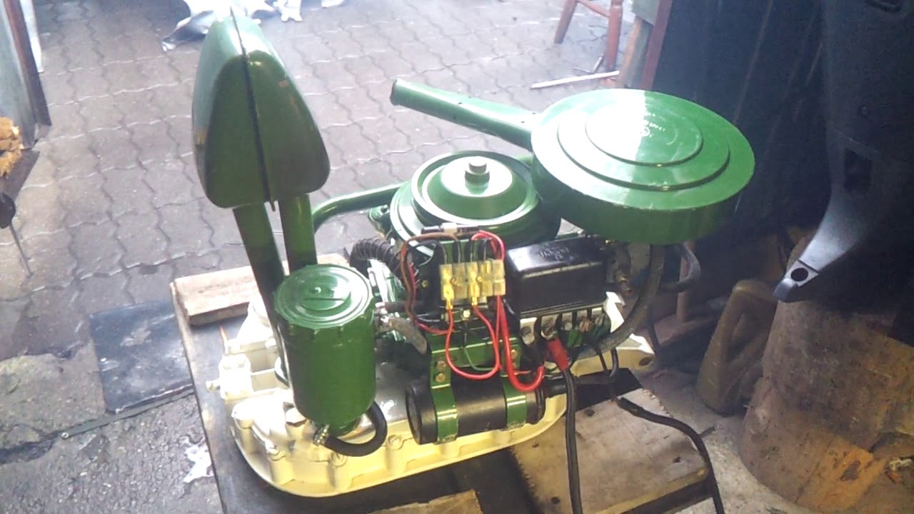 1965 NSU Type 61 Wankel Rotary outboard engine YouTube