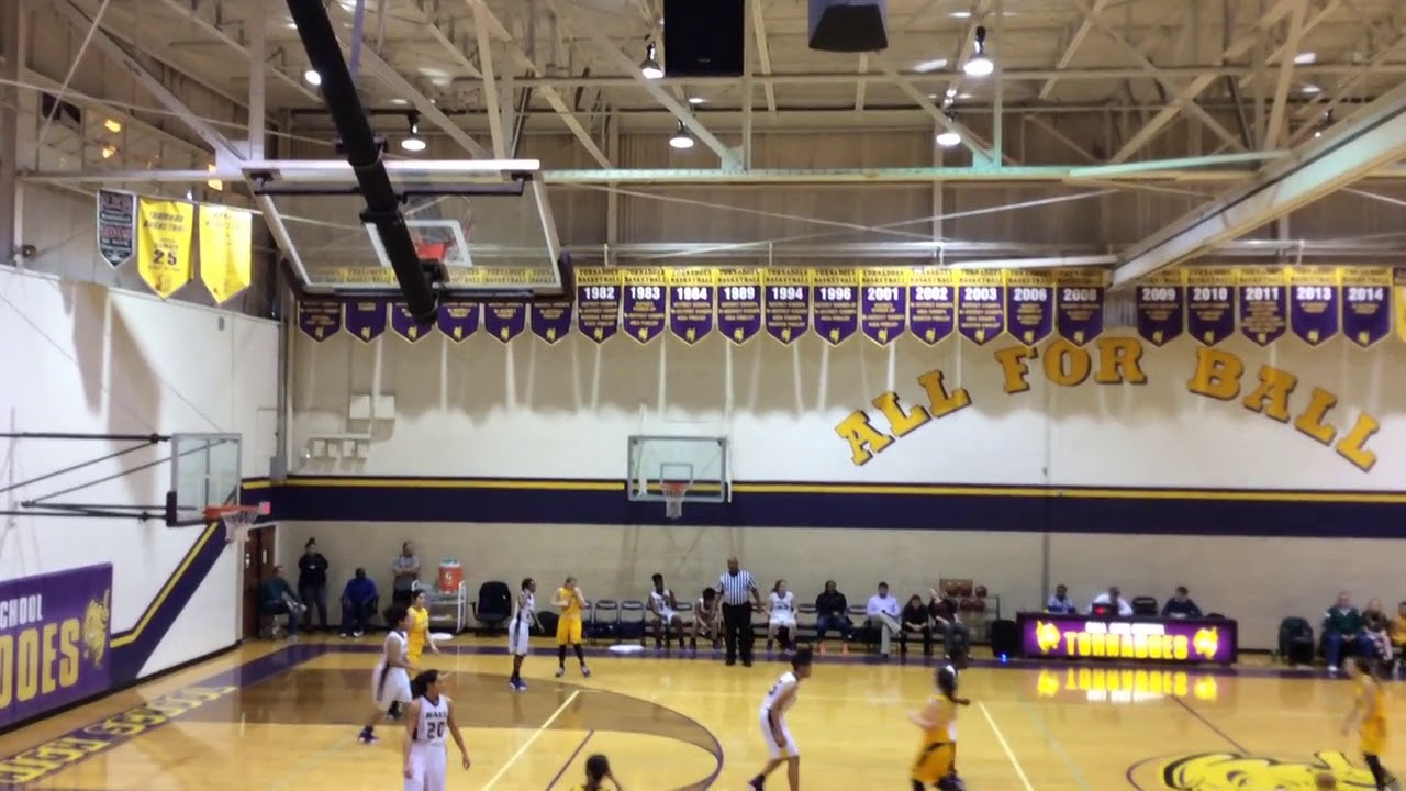 110 Galveston Ball Lady Tors Basketball Team vs Santa Fe Lady Indians